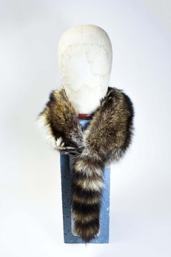  Sekanson 모자 세칸슨 전통 너구리 가죽 밴드  (진한 갈색) - OTHER BRANDS