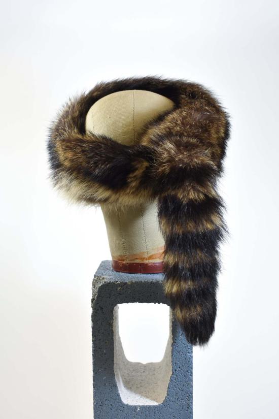  Sekanson 모자 세칸슨 전통 너구리 가죽 밴드  (진한 갈색) - OTHER BRANDS