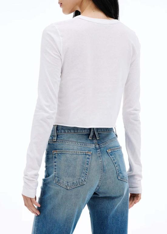  실버레이크 긴팔 티셔츠 Ls 베이비 티탑 - SLVRLAKE