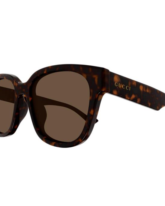  구찌 안경 스퀘어 라운드 선글라스 하바나 - GUCCI