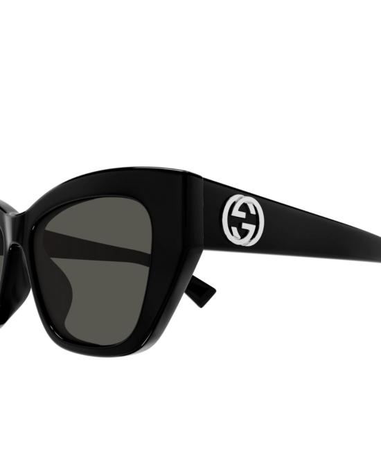 구찌 안경 오버사이즈 청키 캣아이 선글라스 블랙 - GUCCI