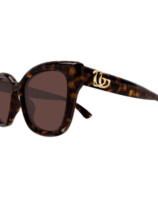  구찌 안경 스퀘어 라운드 선글라스 하바나 - GUCCI