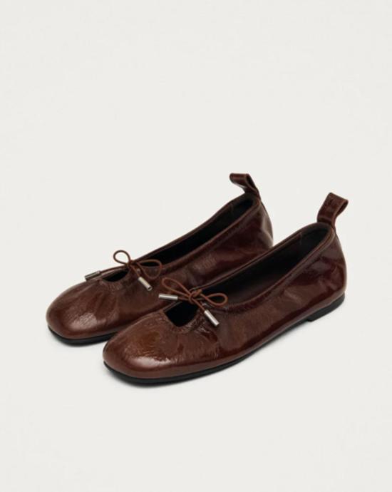  알로하스 플랫 슈즈 로잘린드 페이턴트 발레 플랫