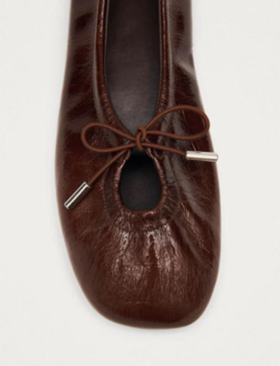  알로하스 플랫 슈즈 로잘린드 페이턴트 발레 플랫 - ALOHAS