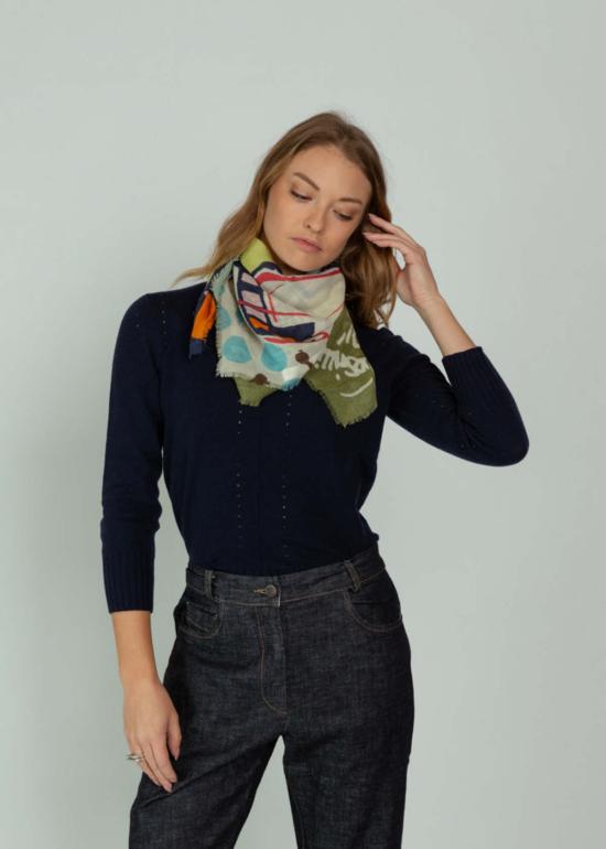  이피스 머플러/스카프 에피스 그래피티 반다나 라임 - EPICE