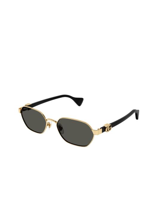  구찌 안경 육각형 사각형 선글라스 블랙/골드