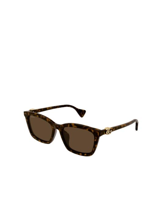  구찌 안경 직사각형 캣아이 선글라스 하바나