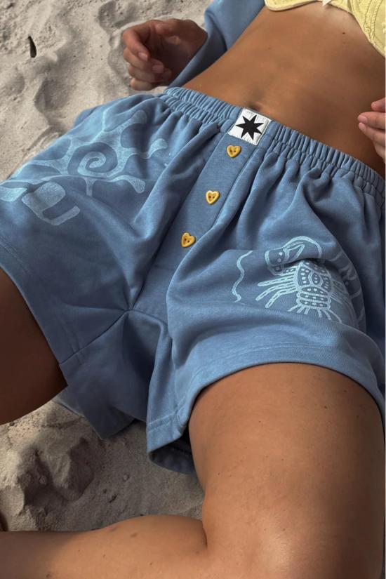  CIAO CIAO 숏팬츠 차오 차오 팜 방갈로 복서 쇼츠 블루