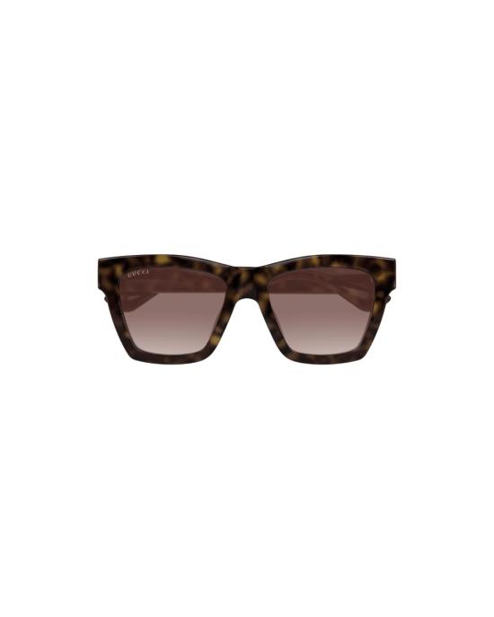  구찌 안경 스퀘어 캣아이 선글라스 하바나 - GUCCI