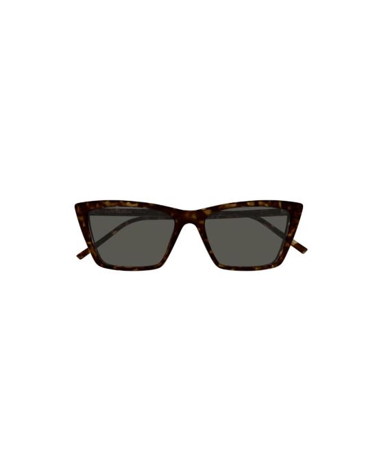  생로랑 안경 이브 생 로랑 캣아이 선글라스 하바나 - SAINT LAURENT