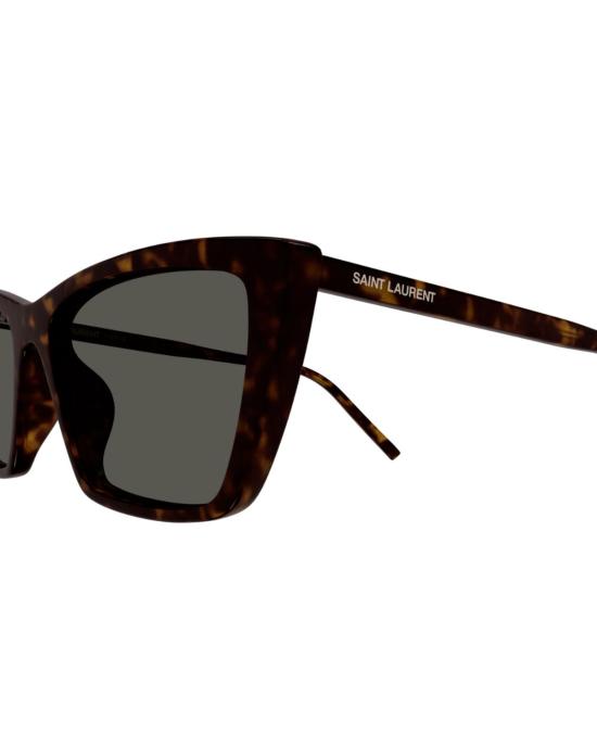  생로랑 안경 이브 생 로랑 캣아이 선글라스 하바나 - SAINT LAURENT