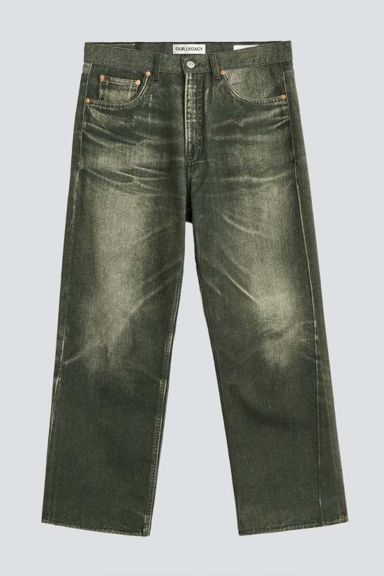  아워레가시 데님 팬츠 아워 레거시 디지털 블랙 아우라 써드컷 진 - OUR LEGACY