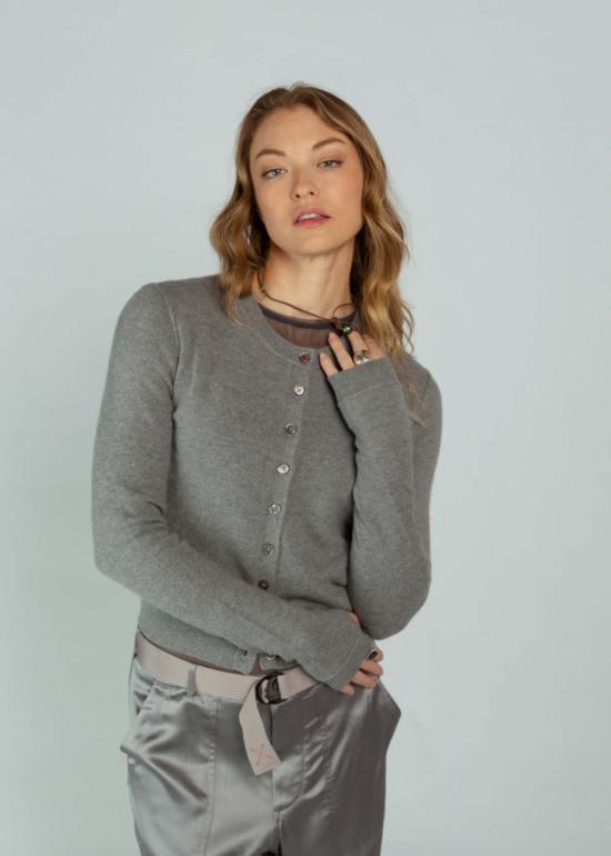  Brazeau Tricot 가디건 브라조 트리코 미니 로얄  콜