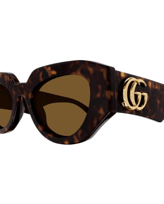  구찌 안경 청키 캣아이 선글라스 하바나 - GUCCI
