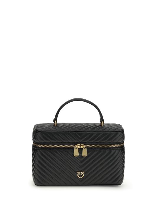 26SS 핑코 뷰티 케이스 106348A0GK Z99Q BLACK