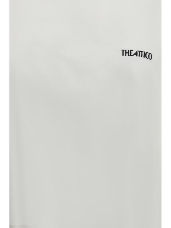 26SS 디 아티코 반팔 티셔츠 260WCT00350JJJ025AA 001 WHITE - THE ATTICO