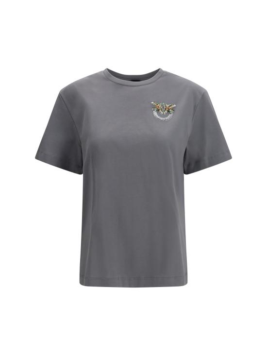 26SS 핑코 반팔 티셔츠 105526A33F K10 GREY