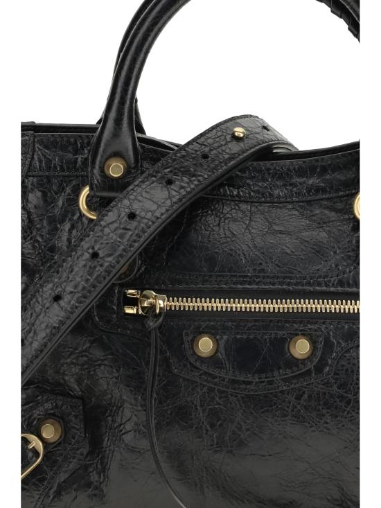 26SS 발렌시아가 르 시티 토트백 811442210F6 1000 BLACK - BALENCIAGA