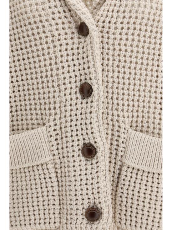 26SS 브루넬로 쿠치넬리 스웨터 M89302606 C2430 CREAM - BRUNELLO CUCINELLI