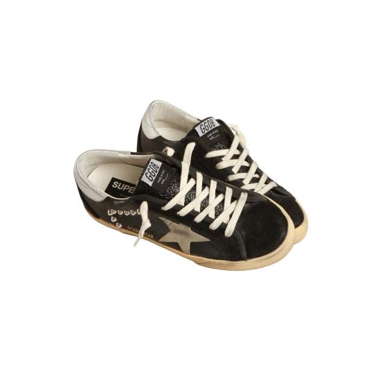  골든구스 스니커즈 골든 구스 슈퍼스타 가죽 - GOLDEN GOOSE