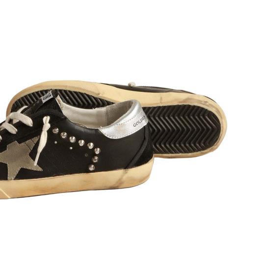  골든구스 스니커즈 골든 구스 슈퍼스타 가죽 - GOLDEN GOOSE