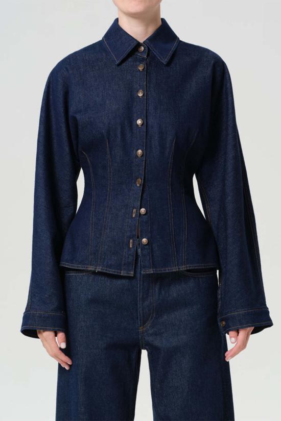  에이골디 가디건 아골드 데본 셔츠 린스 - AGOLDE