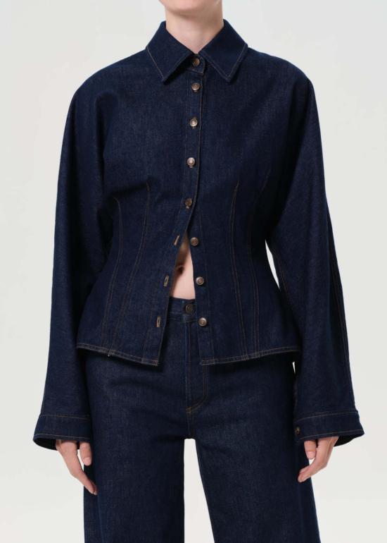  에이골디 가디건 아골드 데본 셔츠 린스 - AGOLDE