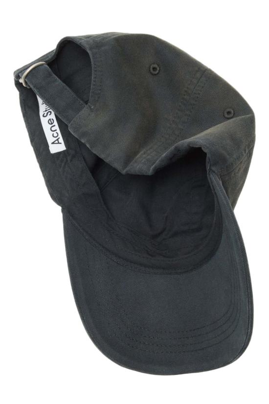  아크네 스튜디오 볼캡 로고 1996 캡 (색바랜 검정색) - ACNE STUDIOS