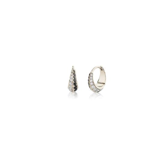  리지 맨들러 파인 주얼리 이어링 오셀로 미니 크레센트 후프 - LIZZI MANDLER FINE JEWELRY
