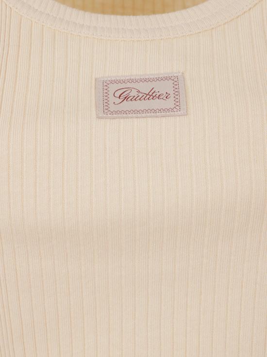 26SS 장 폴 고티에 숏 원피스 2601WDR121J014 63 NUDE - JEAN PAUL GAULTIER