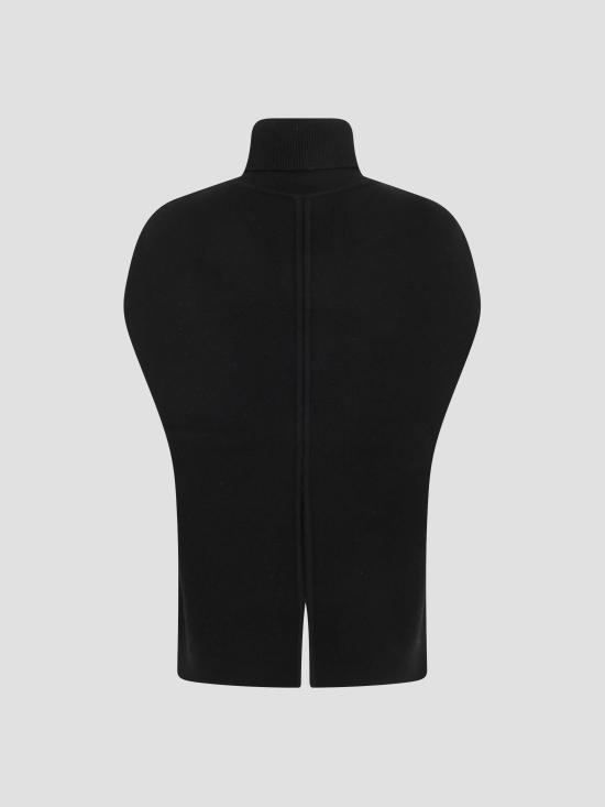 26SS 토템 후드 티셔츠 261WRT0573YA0008 001 BLACK - TOTEME