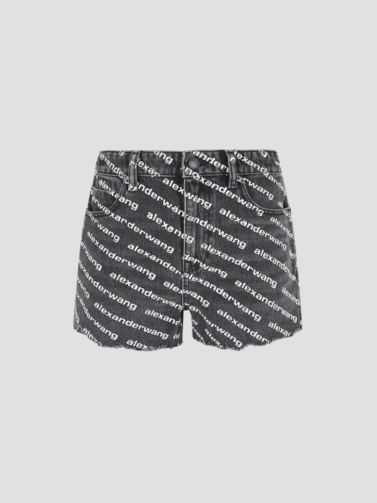 26SS 알렉산더 왕 바이트 로고 쇼츠 4DC1214896 060