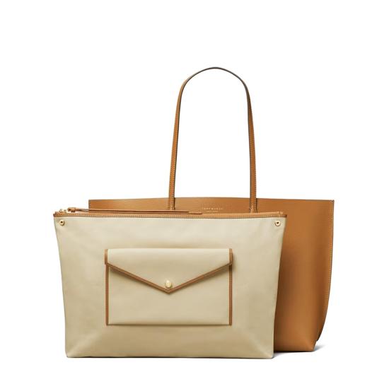 26SS 토리버치 페리 토트백 177235 200 AUTUMN BROWN - TORY BURCH