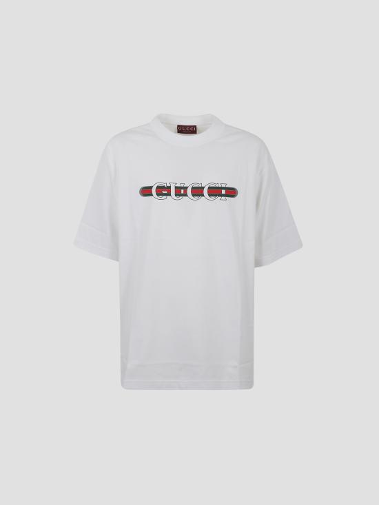 26SS 구찌 반팔 티셔츠 784361XJGKB 9074 WHITE MC