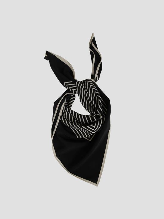 26SS 토템 머플러/스카프 211853801902 001 BLACK - TOTEME