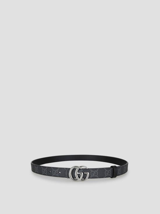 26SS 구찌 레귤러 벨트 847132FAFGM 1000 BLACK - GUCCI