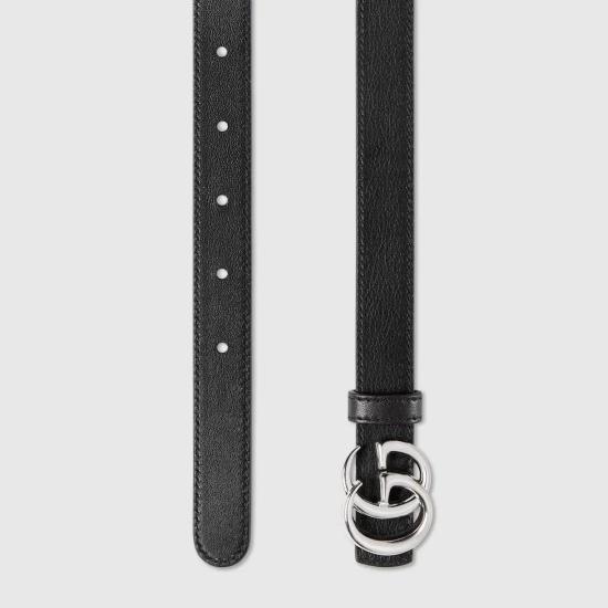 26SS 구찌 레귤러 벨트 847132FAFGM 1000 BLACK - GUCCI