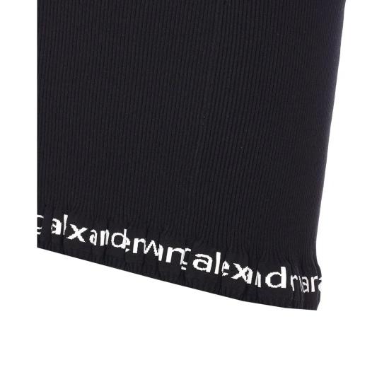 26SS 알렉산더 왕 숏 스커트 4KC1265047 001 BLACK - ALEXANDER WANG