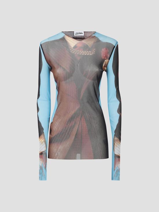 26SS 장 폴 고티에 숏 원피스 2601WTO458M027P 90 MULTICOLOR