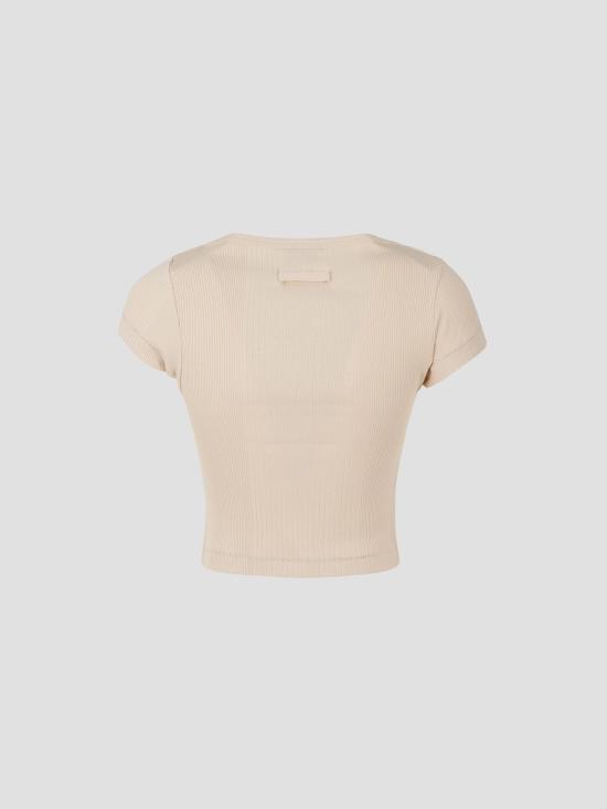 26SS 장 폴 고티에 반팔 티셔츠 2601WTO429J014 63 NUDE - JEAN PAUL GAULTIER