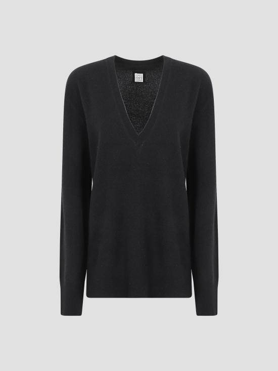 26SS 토템 후드 티셔츠 252WRT0521YA0016 001 BLACK