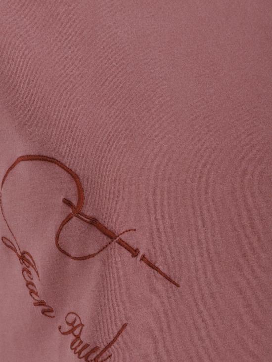 26SS 장 폴 고티에 반팔 티셔츠 2601WTO404J032 28 BURGUNDY - JEAN PAUL GAULTIER