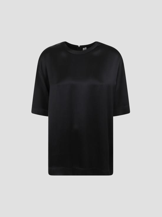 26SS 토템 반팔 티셔츠 261WRT0629FB0546 001 BLACK