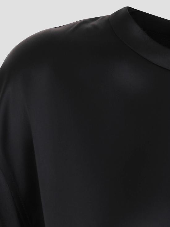 26SS 토템 반팔 티셔츠 261WRT0629FB0546 001 BLACK - TOTEME