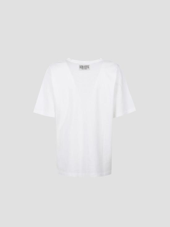 26SS 케이트 반팔 티셔츠 2196138W138 100 WHITE - KHAITE