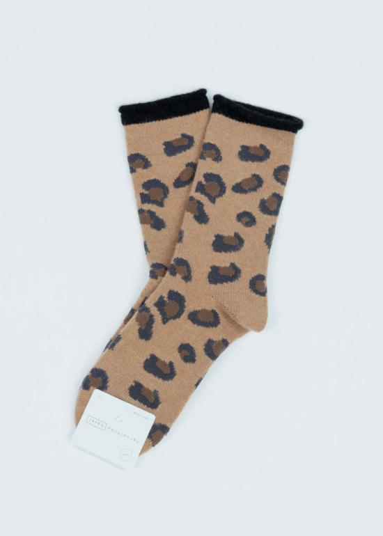 한셀 프롬 바젤 양말 치타 캐시미어 크루삭스 치타 - HANSEL FROM BASEL