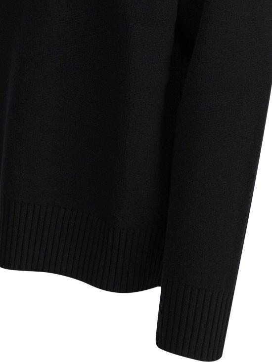 26SS 아미 빅 하트 울 크루넥 스웨터 UKS838 018 009 BLACK - AMI