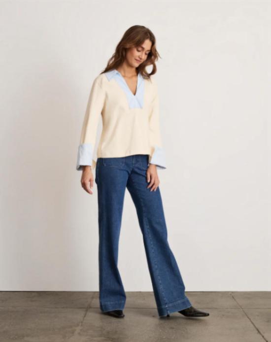  타냐 테일러 블라우스 휘트니 탑 - TANYA TAYLOR