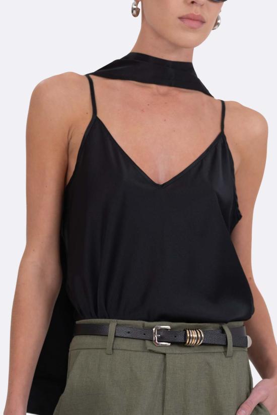  파렌테지 레귤러 벨트 에밋 가죽  블랙 - PARENTEZI