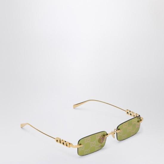 25SS 구찌 선글라스 819549I3331 8035 YELLOW - GUCCI
